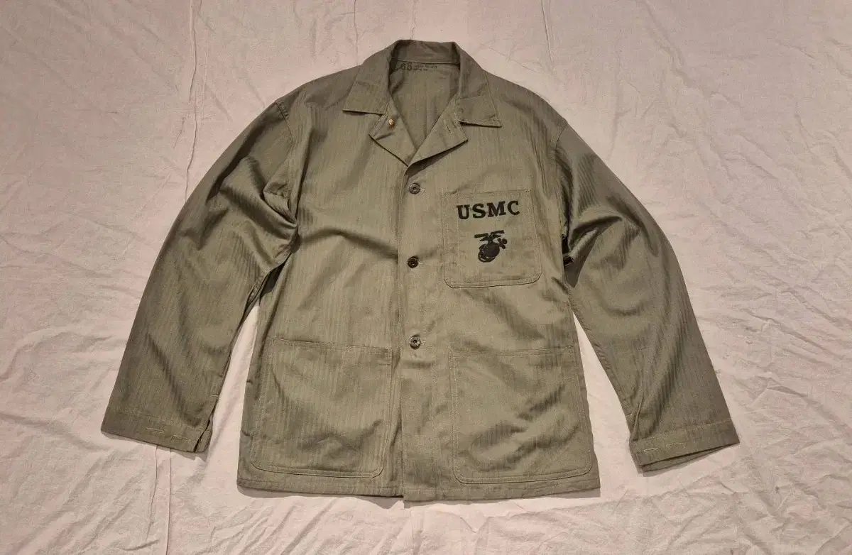 L~>USMC P-41 HBT REPRO JACKET